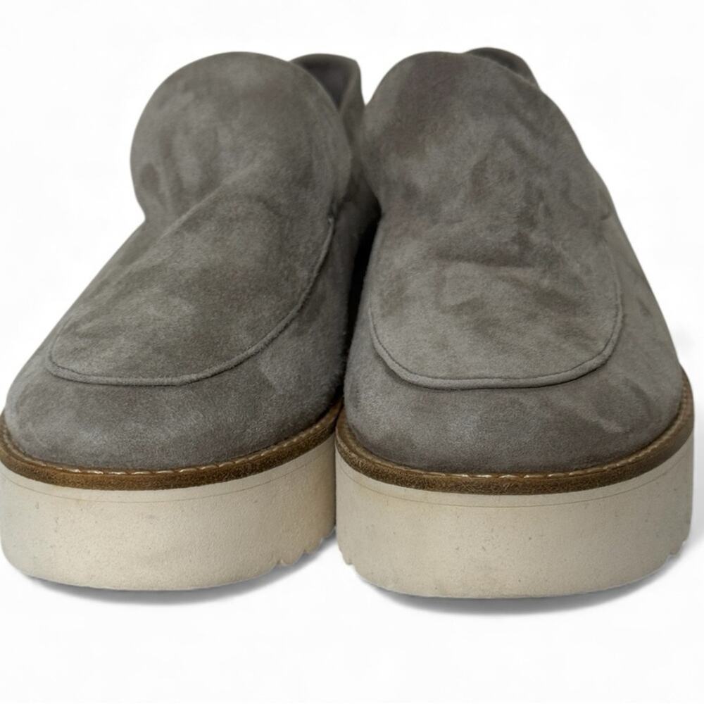 VINCE Zeta Suede Platform Loafers – Women’s Size (7.5) – Excellent Condition - Picture 3 of 7